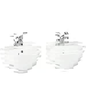 4 VC PED LAV BOWL SACRAM WHIT